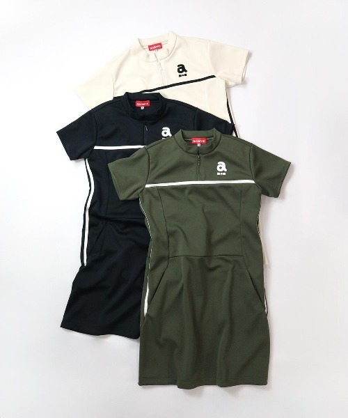 セール】<LADIES>サイドラインワンピース（ワンピース