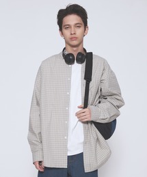 FIRST DOWN | ウェザーチェック ロングスリーブ シャツ(シャツ/ブラウス)