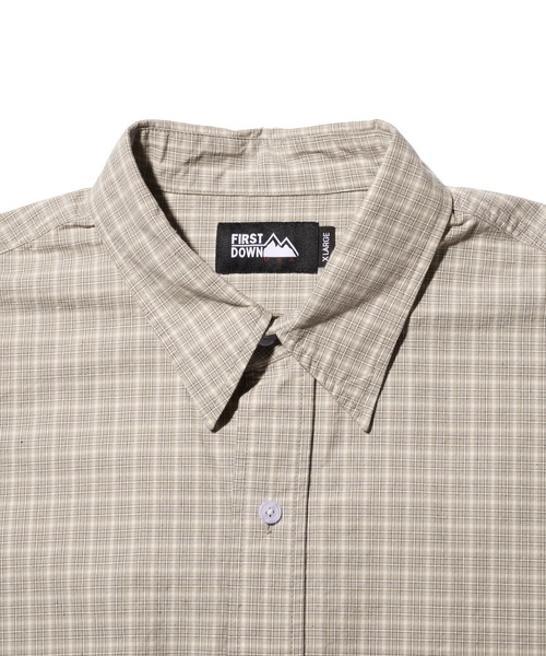 FIRST DOWN（ファーストダウン）の「ウェザーチェック ロングスリーブ シャツ（シャツ/ブラウス・メンズ・イエロー系/ライトグレー系・L/M/XL）」の21枚目の写真