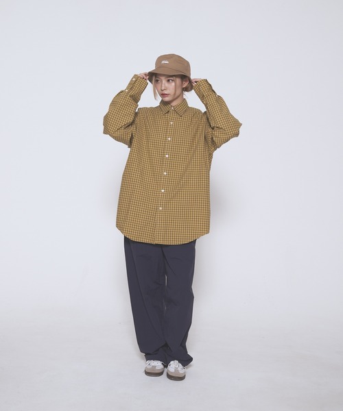 FIRST DOWN（ファーストダウン）の「ウェザーチェック ロングスリーブ シャツ（シャツ/ブラウス・メンズ・イエロー系/ライトグレー系・L/M/XL）」の13枚目の写真