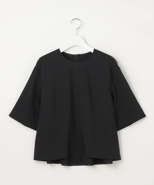 自由区（ジユウク）の「LIPストレッチプルオーバー ブラウス（シャツ/ブラウス・レディース・ブラック系/ベージュ系/アイボリー系・38/40）」の2枚目の写真