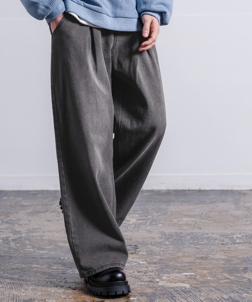 バリエーション ワイドデニム（デニムパンツ）｜improves（イン