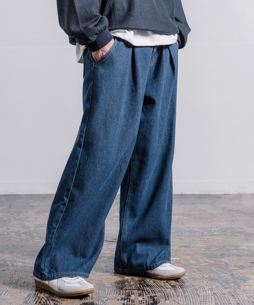 バリエーション ワイドデニム（デニムパンツ）｜improves（イン
