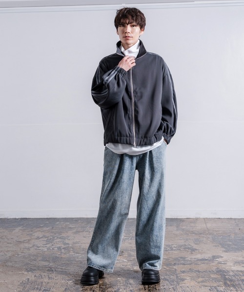 improves（インプローブス）の「バリエーション ワイドデニム（デニムパンツ・メンズ・サックスブルー系/インディゴブルー/ブラック/ブラック系2/ブラック系1/ブラック系/ブルー系1/ブラウン/ブルー系・MEDIUM/SMALL/LARGE/X-LARGE）」の12枚目の写真