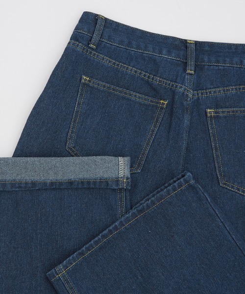 improves（インプローブス）の「バリエーション ワイドデニム（デニムパンツ・メンズ・サックスブルー系/インディゴブルー/ブラック/ブラック系2/ブラック系1/ブラック系/ブルー系1/ブラウン/ブルー系・MEDIUM/SMALL/LARGE/X-LARGE）」の20枚目の写真