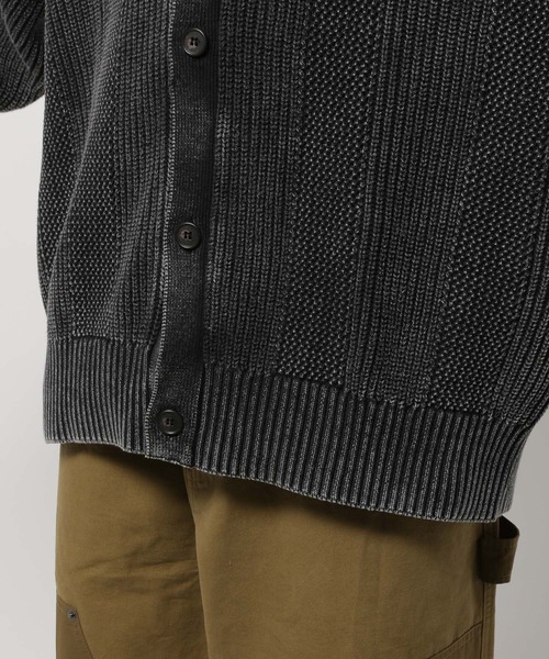 niko and...(ニコアンド)の「透かし切り替え加工ニットカーディガン(カーディガン/ボレロ・メンズ・ブラック/ベージュ/ライトブルー・LARGE/MEDIUM)」の18枚目の写真