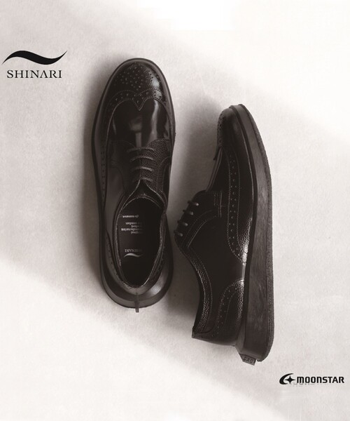 SHIPS any(シップス エニィ)の「SHINARI: SR002 KESAU レースアップ スニーカー◇(スニーカー・メンズ・ブラック・28/27/26/25)」の3枚目の写真