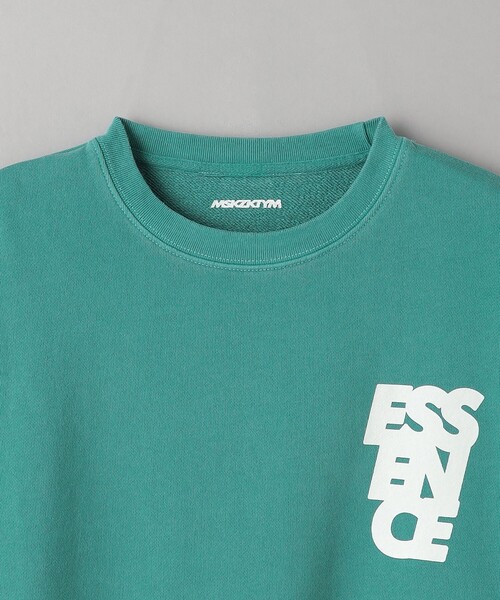 BEAUTY&YOUTH UNITED ARROWS（ビューティーアンドユースユナイテッドアローズ）の「【別注】 ＜北山雅和＞ ロゴ スウェット 1（スウェット・メンズ・ケリーグリーン/ダークグレー・M/L）」の14枚目の写真