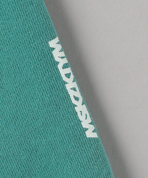 BEAUTY&YOUTH UNITED ARROWS（ビューティーアンドユースユナイテッドアローズ）の「【別注】 ＜北山雅和＞ ロゴ スウェット 1（スウェット・メンズ・ケリーグリーン/ダークグレー・M/L）」の4枚目の写真