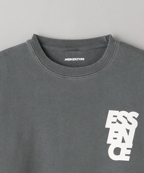 BEAUTY&YOUTH UNITED ARROWS（ビューティーアンドユースユナイテッドアローズ）の「【別注】 ＜北山雅和＞ ロゴ スウェット 1（スウェット・メンズ・ケリーグリーン/ダークグレー・M/L）」の9枚目の写真