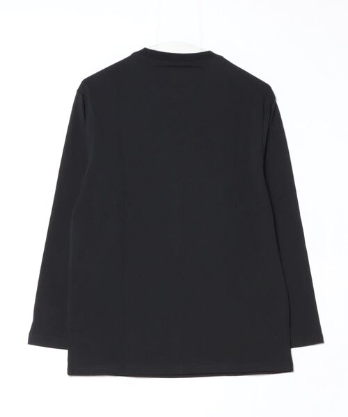 HIPANDA（ハイパンダ）の「(HIPANDA ハイパンダ) 男女兼用 HIIPANDA スカル ロゴ ロンT（Tシャツ/カットソー・メンズ・ブラック/ホワイト・LARGE/MEDIUM/X-LARGE/XX-LARGE/SMALL）」の3枚目の写真