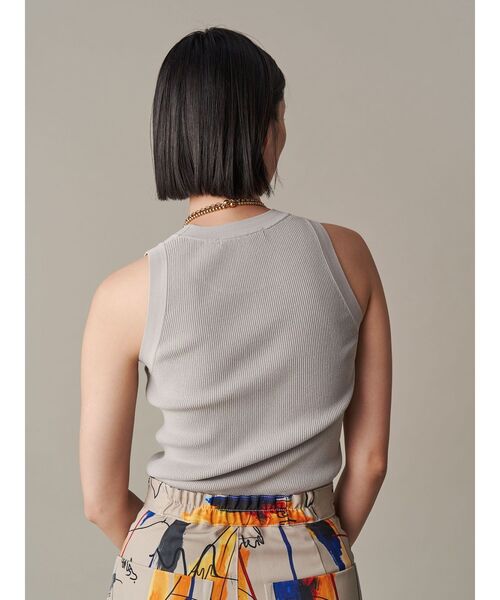 BASIC RIB KT TT / ベーシックリブニットタンクトップ（タンク