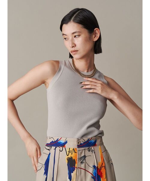 セール】BASIC RIB KT TT / ベーシックリブニットタンクトップ（タンク