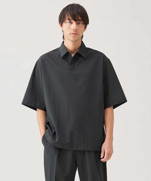UNFILO(アンフィーロ)の「TENNEN TOUCH ポケットシャツ(ポロシャツ・メンズ・ブラック系/カーキ系/グレー系・X-LARGE/LARGE/MEDIUM/SMALL)」の1枚目の写真