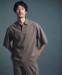 UNFILO（アンフィーロ）の「TENNEN TOUCH ポケットシャツ（ポロシャツ）」