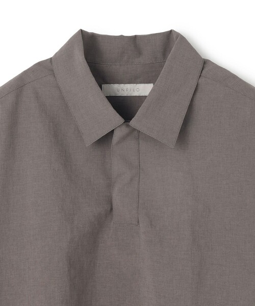 UNFILO(アンフィーロ)の「TENNEN TOUCH ポケットシャツ(ポロシャツ・メンズ・ブラック系/カーキ系/グレー系・X-LARGE/LARGE/MEDIUM/SMALL)」の14枚目の写真