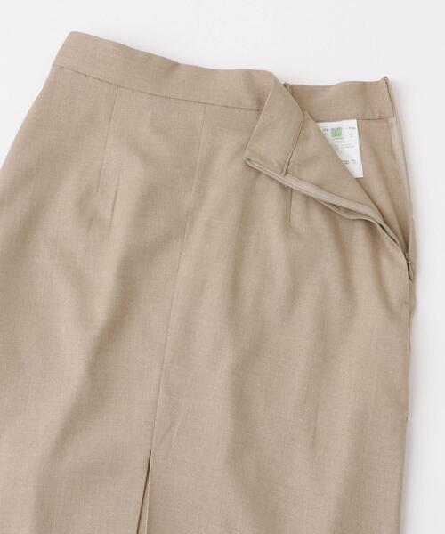 ITEMS URBANRESEARCH（アイテムズ アーバンリサーチ）の「ストレッチセンタータックスカート（スカート・レディース・ブラック/ベージュ・FREE）」の20枚目の写真