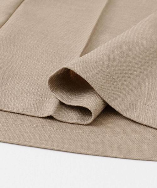 ITEMS URBANRESEARCH（アイテムズ アーバンリサーチ）の「ストレッチセンタータックスカート（スカート・レディース・ブラック/ベージュ・FREE）」の22枚目の写真