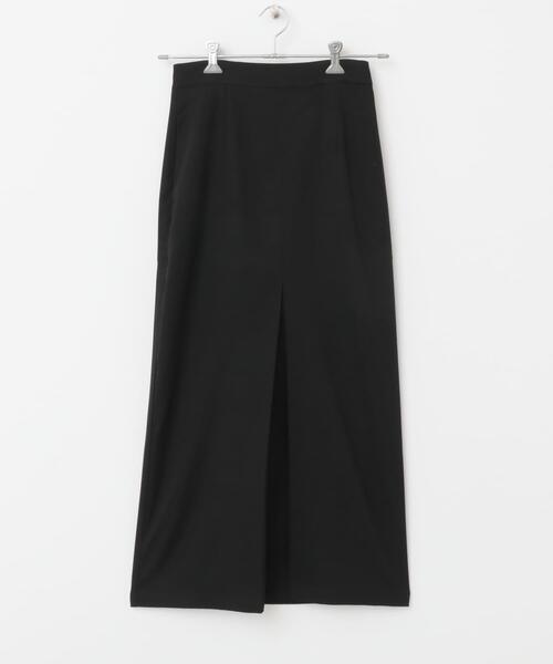 ITEMS URBANRESEARCH（アイテムズ アーバンリサーチ）の「ストレッチセンタータックスカート（スカート・レディース・ブラック/ベージュ・FREE）」の11枚目の写真