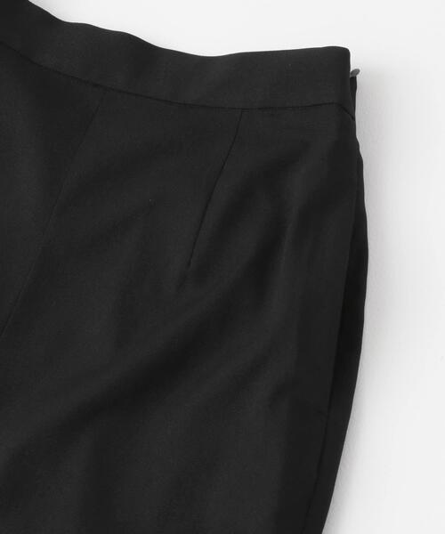 ITEMS URBANRESEARCH（アイテムズ アーバンリサーチ）の「ストレッチセンタータックスカート（スカート・レディース・ブラック/ベージュ・FREE）」の12枚目の写真