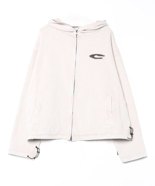 CPG LOGO DYE ZIP HOODIE