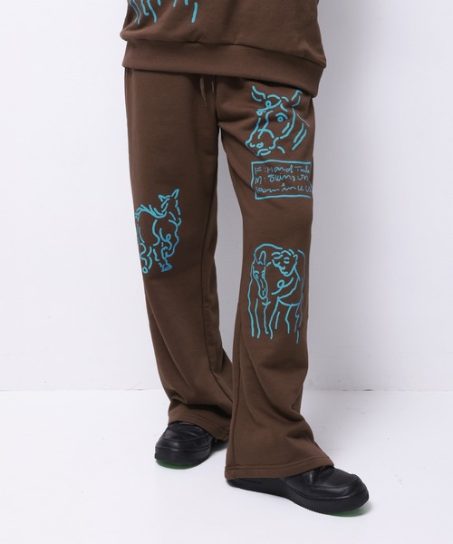 Common Noun（コモン ナウン）の「“HORSE” norahi スウェットパンツ（スウェットパンツ・レディース・ブラウン/杢グレー・M/L）」の12枚目の写真