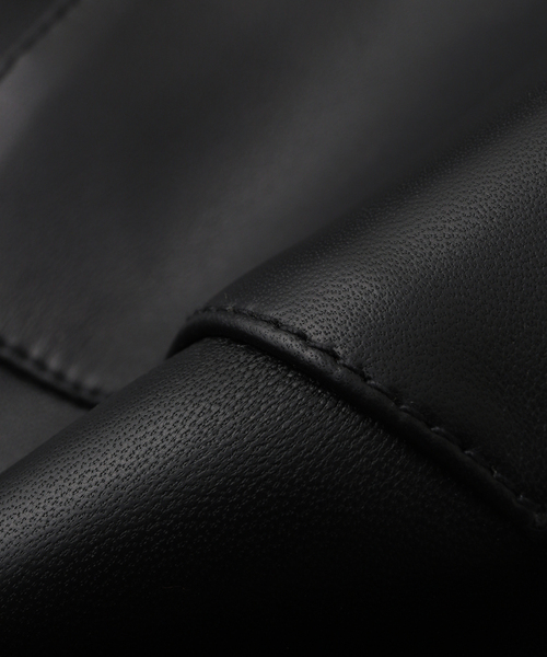 EDIFICE(エディフィス)の「ARMA (アルマ) PEAK Leather Jacket(その他アウター・メンズ・ブラック・46)」の3枚目の写真
