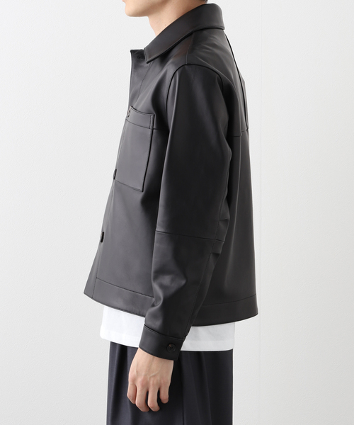 セール】ARMA (アルマ) PEAK Leather Jacket（その他アウター