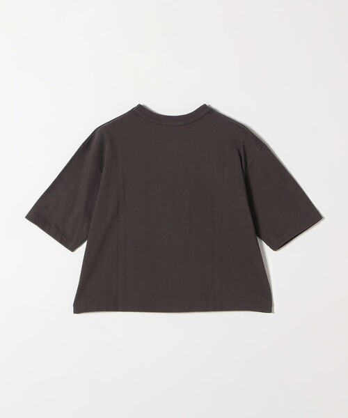 Healthknit(ヘルスニット)の「【SHIPS any別注】Healthknit:〈洗濯機可能〉エンブロイダリー クロップド TEE(Tシャツ/カットソー・レディース・オフホワイト/ブラック/ライトグリーン・ONE SIZE)」の10枚目の写真