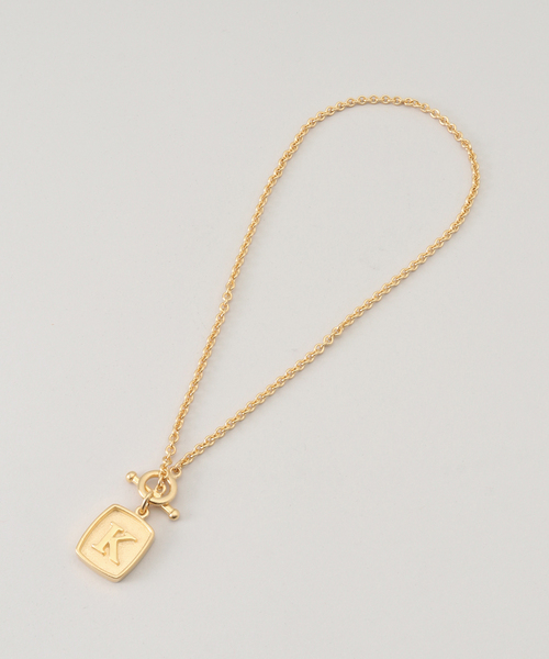 BEN AMUN（ベンアムン）の「【BEN-AMUN/ベンアムン】Kネックレス（ネックレス・レディース・ゴールド・FREE）」の2枚目の写真