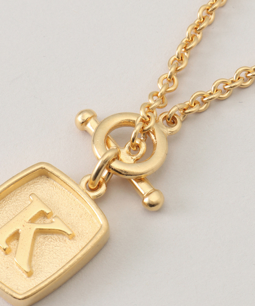 BEN AMUN（ベンアムン）の「【BEN-AMUN/ベンアムン】Kネックレス（ネックレス・レディース・ゴールド・FREE）」の3枚目の写真