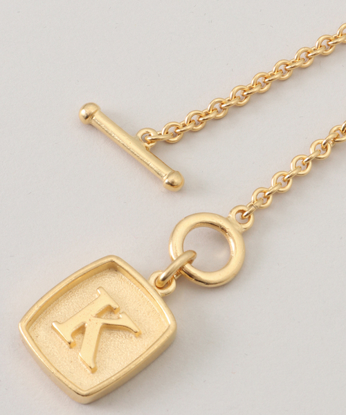 BEN AMUN（ベンアムン）の「【BEN-AMUN/ベンアムン】Kネックレス（ネックレス・レディース・ゴールド・FREE）」の4枚目の写真