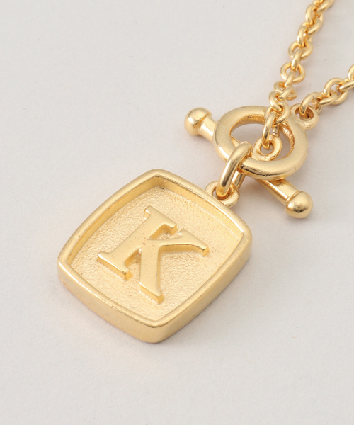 BEN AMUN（ベンアムン）の「【BEN-AMUN/ベンアムン】Kネックレス（ネックレス・レディース・ゴールド・FREE）」の6枚目の写真