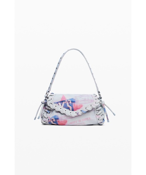 Desigual（デシグアル）の「コラージュ風プリント ミニバッグ（ボディバッグ/ウエストポーチ・レディース・マルチ・FREE）」の4枚目の写真