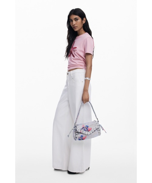Desigual（デシグアル）の「コラージュ風プリント ミニバッグ（ボディバッグ/ウエストポーチ・レディース・マルチ・FREE）」の5枚目の写真