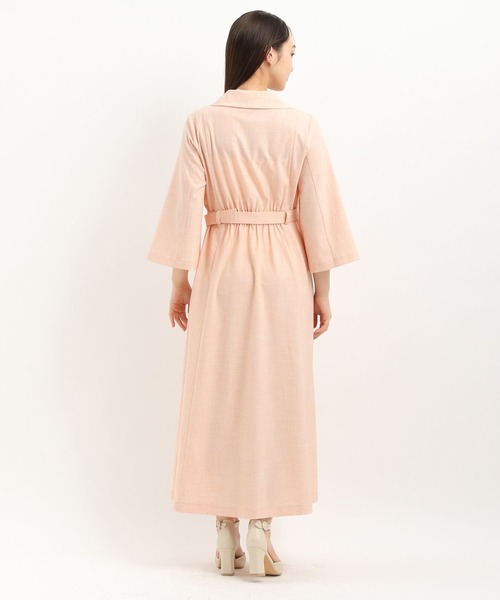 Andemiu（アンデミュウ）の「トレンチフウソデスリットワンピース325719（ワンピース・レディース・チャコールグレー/ネイビー/コーラル・FREE）」の15枚目の写真