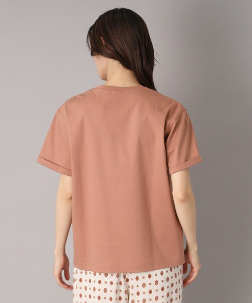 DRESSTERIOR(ドレステリア)の「【接触冷感/抗菌防臭/消臭】アイスクリアコットン VIERNESロゴT(Tシャツ/カットソー・レディース・ホワイト/サンドベージュ/ネイビー・36/38/34)」の11枚目の写真
