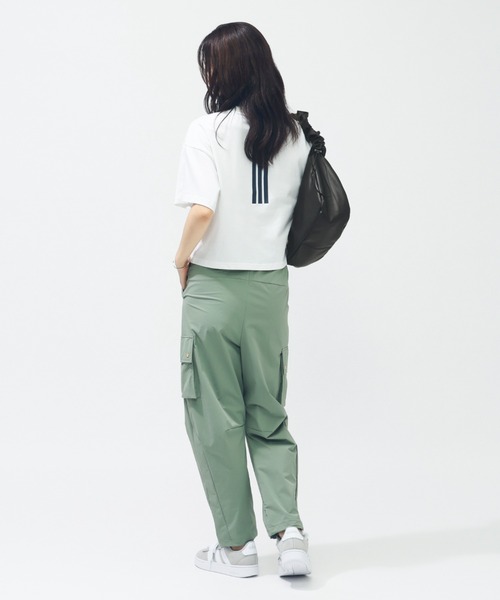adidas(アディダス)の「アディダス adidas ストレッチウーブン カーゴパンツ(カーゴパンツ・レディース・グリーン/ブラウン/ブラック・L/XL/S/M)」の16枚目の写真