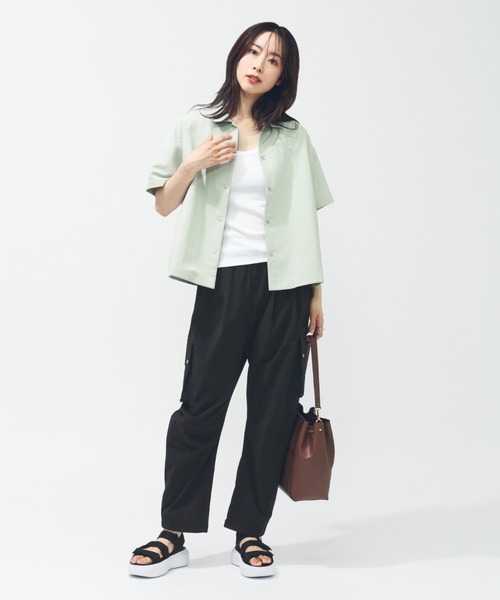 adidas(アディダス)の「アディダス adidas ストレッチウーブン カーゴパンツ(カーゴパンツ・レディース・グリーン/ブラウン/ブラック・L/XL/S/M)」の19枚目の写真