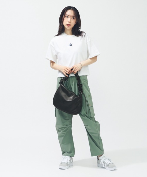 adidas(アディダス)の「アディダス adidas ストレッチウーブン カーゴパンツ(カーゴパンツ・レディース・グリーン/ブラウン/ブラック・L/XL/S/M)」の14枚目の写真