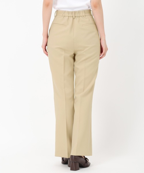 MISCH MASCH（ミッシュマッシュ）の「新色追加 WEB限定 2025新作 フレアカットタックパンツ（その他パンツ・レディース・ブラック/ベージュ/グリーン/ブラウン・S/M/L）」の20枚目の写真