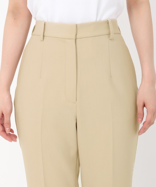 MISCH MASCH（ミッシュマッシュ）の「新色追加 WEB限定 2025新作 フレアカットタックパンツ（その他パンツ・レディース・ブラック/ベージュ/グリーン/ブラウン・S/M/L）」の19枚目の写真