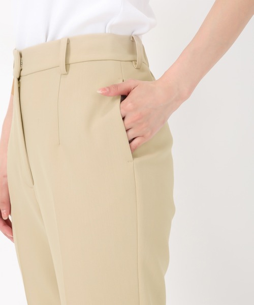 MISCH MASCH（ミッシュマッシュ）の「新色追加 WEB限定 2025新作 フレアカットタックパンツ（その他パンツ・レディース・ブラック/ベージュ/グリーン/ブラウン・S/M/L）」の17枚目の写真