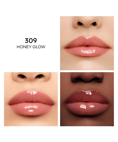 GUERLAIN（ゲラン）の「キスキス ビー グロウ オイル 309 (ZOZOCOSME 限定ギフトセット)（口紅/リップティント/グロス・レディース・309・FREE）」の4枚目の写真