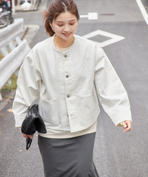 新品未使用　JOURNAL STANDARD ホワイトデニムジャケット　生成 楽天市場】《追加》ワーカーズジャケット JOURNAL STANDARD