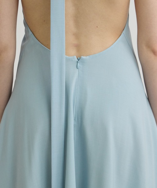 HARUNOBUMURATA/ハルノブムラタ】LEAH/オープンバックホルターネック