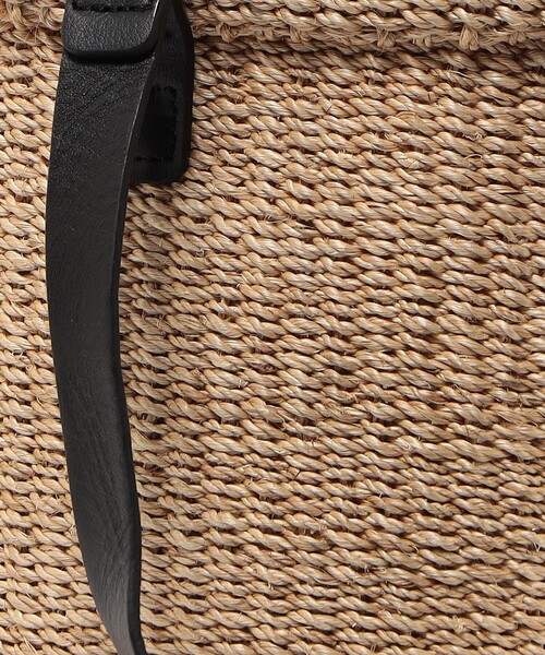 ODETTE E ODILE（オデットエオディール）の「＜ Bucket Baggage＞2HADL Basket M（かごバッグ・レディース・ブラック/ベージュ・FREE）」の13枚目の写真