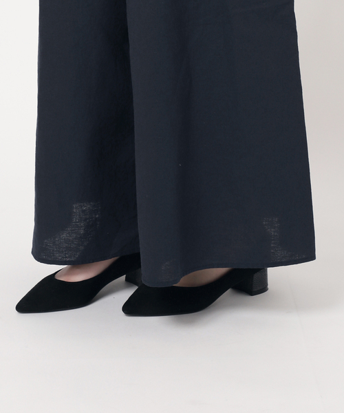 JOURNAL STANDARD relume(ジャーナルスタンダード レリューム)の「《追加》手洗い可 / ギャザーサロペット(サロペット/オーバーオール・レディース・ネイビー/アイボリー/カーキ・FREE)」の11枚目の写真