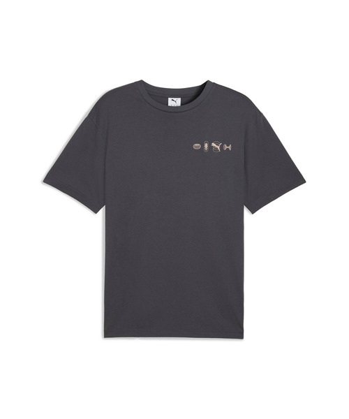 PUMA（プーマ）の「PUMA プーマ ユニセックス グラフィックス リカバリー 半袖 Tシャツ（Tシャツ/カットソー・メンズ・ピンク系その他/オフホワイト/グレー・LARGE/MEDIUM/SMALL/X-LARGE/XX-LARGE）」の7枚目の写真