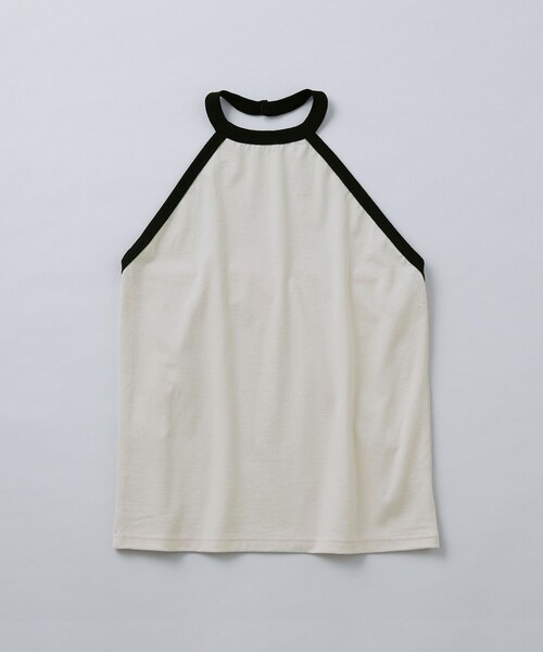 セール】＜6(ROKU)＞レイヤード ホルターネック＆Tシャツ（T